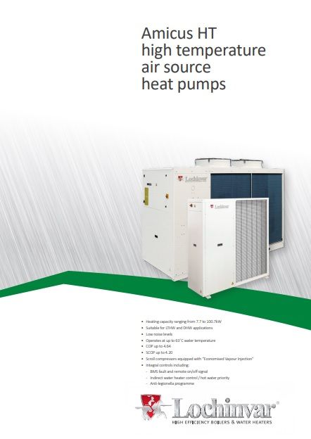 Amicus HT High Temperature Air Source Heat Pumps